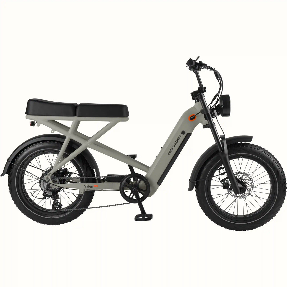Valen Rev+ Fat Tire Electric Bike - Step Through